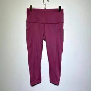 Yogalicious Lux Womens Pink Yoga Pants Size S